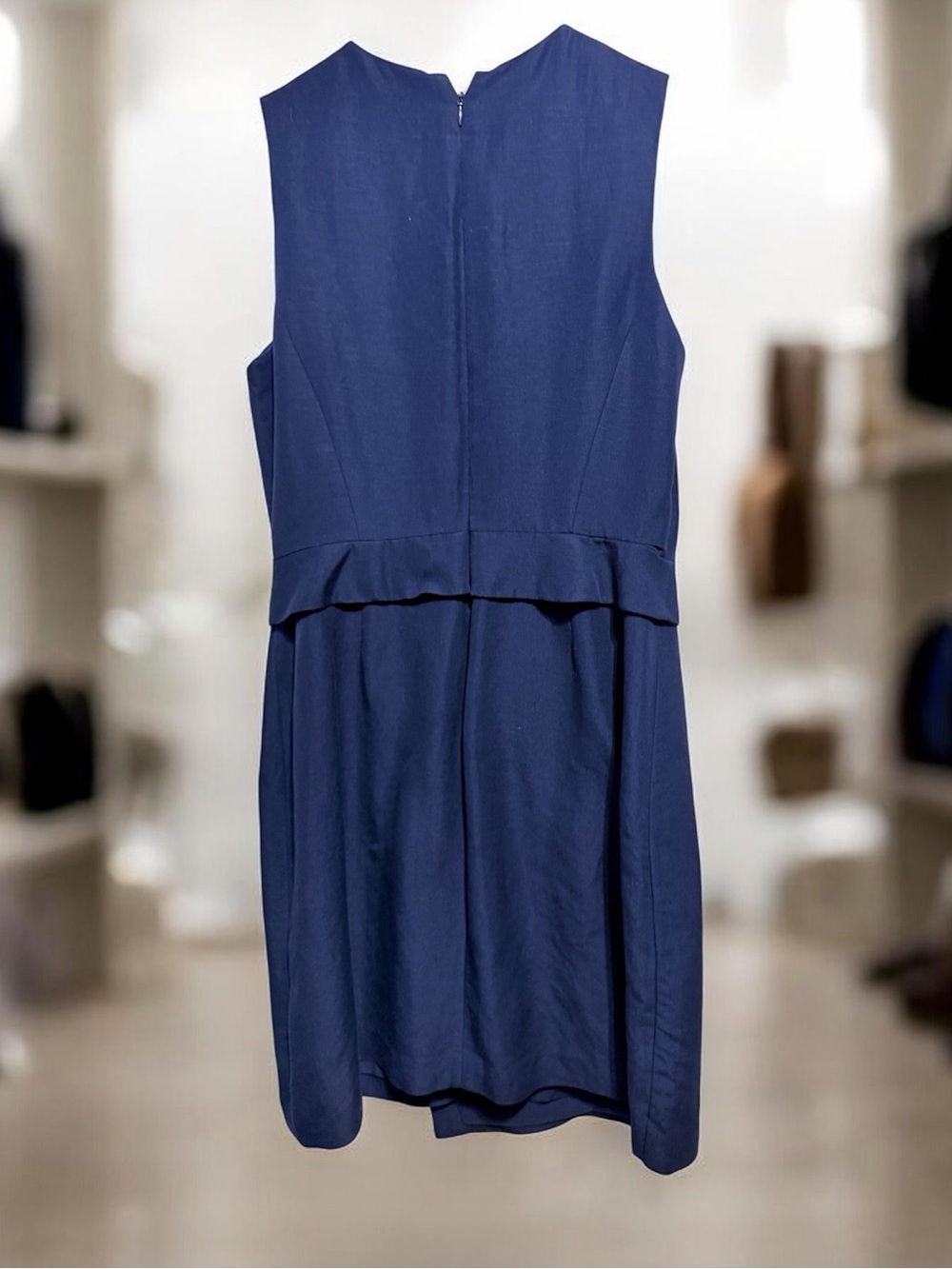 Banana Republic Navy Sleeveless Sheath Dress Size 6